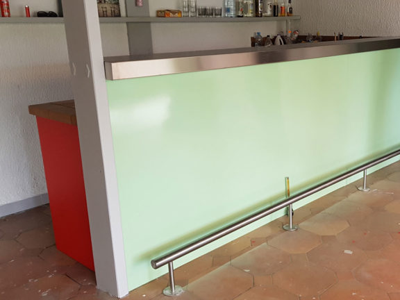 bar sur mesure inox