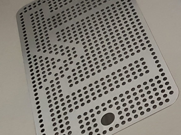 égouttoir restaurant inox personnalisé