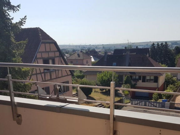 rambarde inox maison sur-mesure