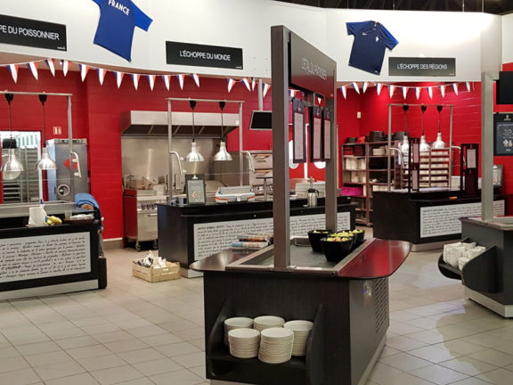 restaurant self service inox - tolerie