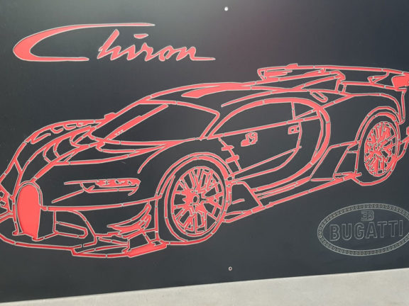 tolerie découpe laser bugatti