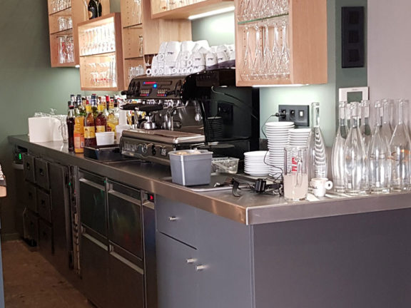 tolerie plan travail restaurant inox