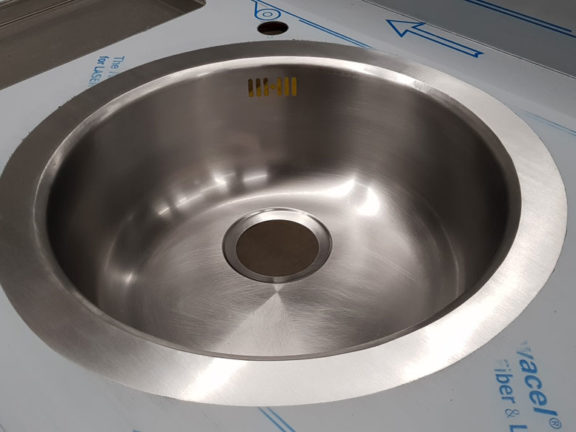 tolerie restaurateur évier inox